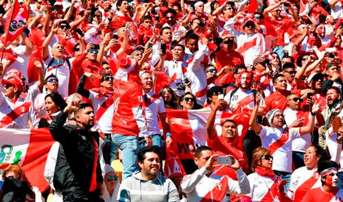 La hinchada de las selección peruana llena estadios en el mundo elpopular.pe