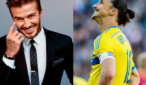 David Beckham se burla de Zlatan Ibrahimovic y le exige pagar su apuesta elpopular.pe