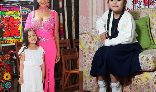 Alessia Lambruschini con seis años ya protagonizó dos novelas elpopular.pe