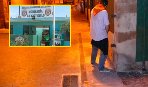 Sujeto fue sorprendido miccionando en la vía pública elpopular.pe