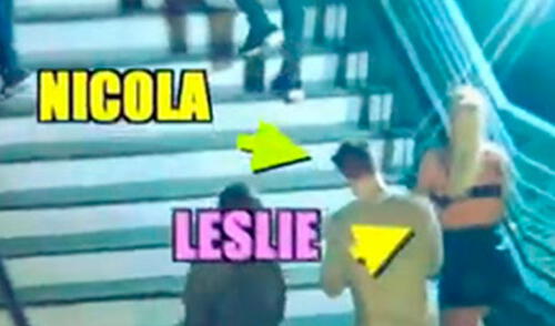 El supuesto romance entre Nicola Porcella y Leslie Shaw sigue cobrando fuerzas luego de ver estas escenas elpopular.pe