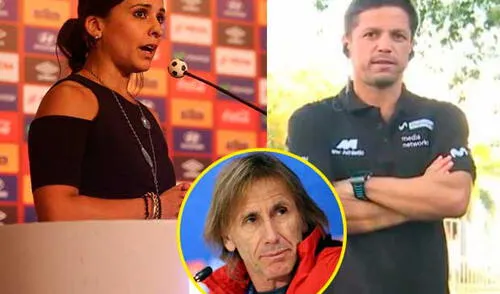 Ricardo Gareca se mostró incómodo durante conferencia por pelea entre Pedro García y Romina Antoniazzi elpopular.pe