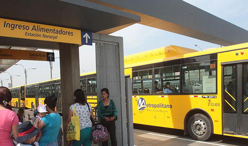 La habrían ayudado solo los serenos del distrito y no encargados del Metropolitano elpopular.pe