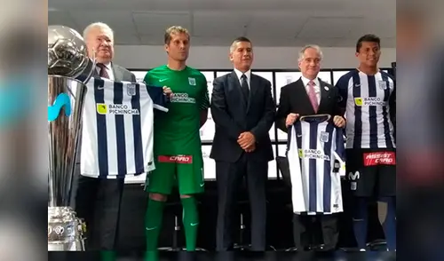 Banco Pichincha lucirá en el la camiseta de Alianza Lima en el 2019 | Foto: Líbero (Twitter) elpopular.pe