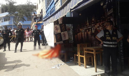 Víctima estaba almorzando en una cevichería elpopular.pe