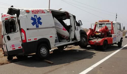 El chofer quedó gravemente herido y fue trasladado a hospital de Ica elpopular.pe