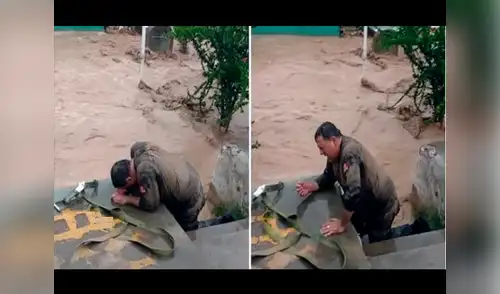 Otros policías quedaron atrapados dentro de una comisaría de Moquegua elpopular.pe