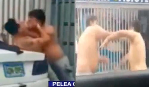 Conductores de colectivos piratas se agarran a golpes elpopular.pe