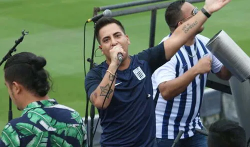 Tommy Portugal cantó en estadio de Matute elpopular.pe