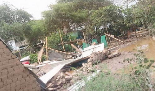 Temporal causa estragos en la zona norte del país elpopular.pe