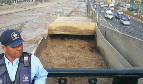 Lluvias en el interior del país han incrementado cauce del Río Rímac elpopular.pe