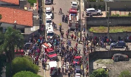 Tiroteo en colegio de Brasil deja muertos y heridos elpopular.pe