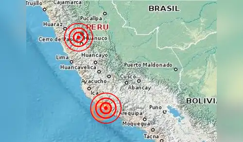 IGP registró dos sismos en el interior del país elpopular.pe