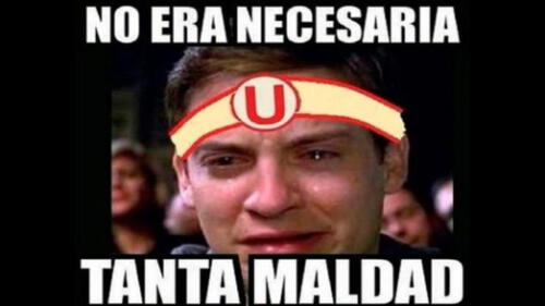 Tras la derrota por goleada de la U, las redes sociales se vieron invadidas de memes elpopular.pe