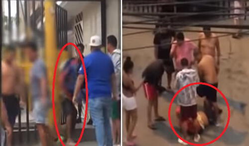 Un grupo de vecinos de SMP tomaron justicia con su propias manos elpopular.pe