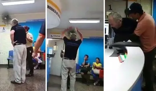 Video de la triste escena fue compartido en Facebook elpopular.pe