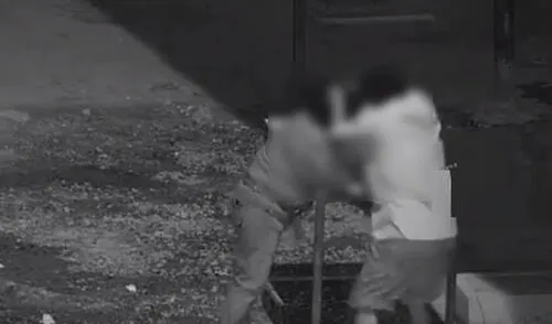 La salvaje golpiza fue captada por cámaras de Ica elpopular.pe