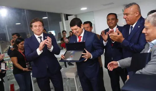 Conmebol brindó su apoyo a Agustin Lozano elpopular.pe