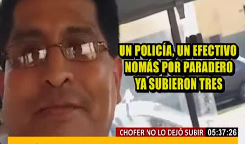 Conductor le señaló que era una nueva disposición de ProTransporte y había entrado en vigencia el último jueves elpopular.pe