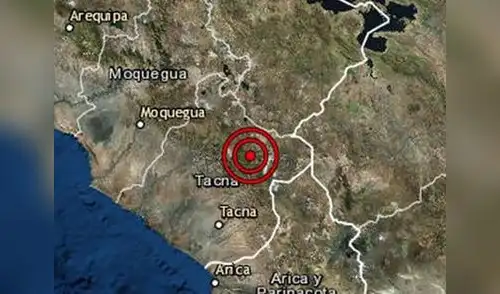 IGP detecta sismo de regular intensidad en Tacna elpopular.pe