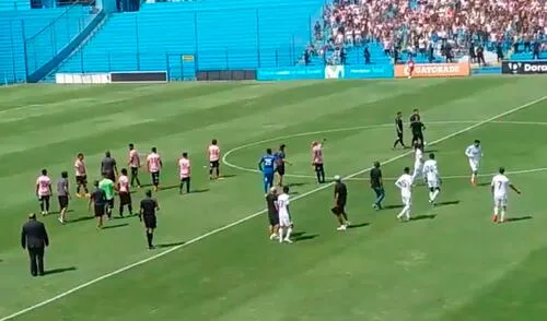 Sport Boys vs. San Martín: santos empatan en los últimos minutos y el partido termina en gresca elpopular.pe