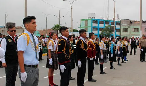 Escolares del Callao juramentaron como policías escolares elpopular.pe