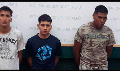 Sujetos fueron llevados a la comisaría para las investigaciones elpopular.pe