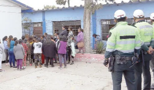 Madres exigieron más seguridad elpopular.pe