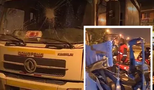 Accidente en Los Olivos dejó una mototaxista fallecida elpopular.pe