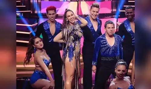 Melissa Loza volvió a pisar una pista de baile en El artista del año elpopular.pe