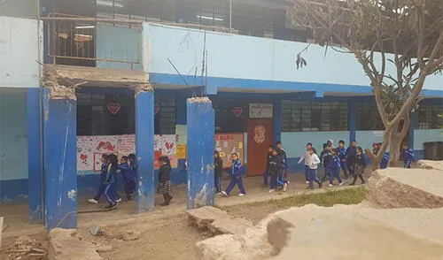 Colegio de San Juan de Miraflores pide ayuda al Minedu elpopular.pe