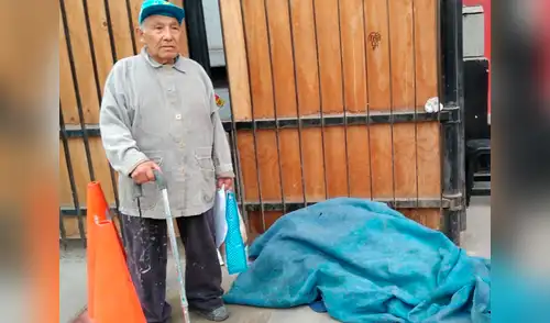 El anciano falleció frente a la compañía de bomberos tras pedir ayuda elpopular.pe