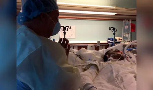 El joven de 19 años terminó con el 80% de su cuerpo quemado por salvar a la menor elpopular.pe