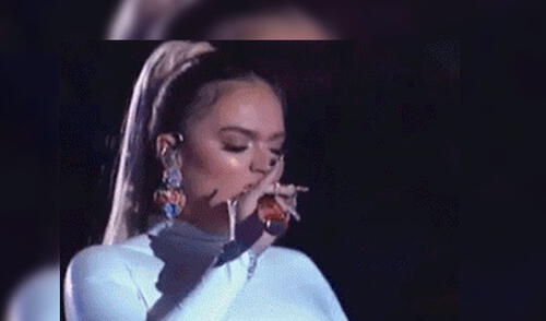 Karol G no tuvo una accidentada presentación en la Copa América elpopular.pe