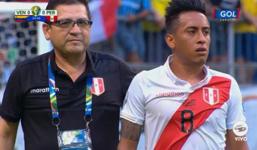 Cueva terminó sentido por un golpe en la cabeza elpopular.pe