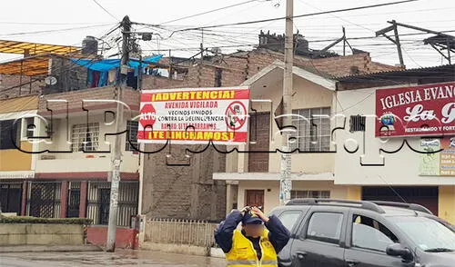 Vecinos hartos de delincuencia en San Juan de Lurigancho elpopular.pe