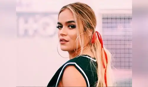 Karol G usaría peculiar traje para deslumbrar en el escenario de los MTV elpopular.pe