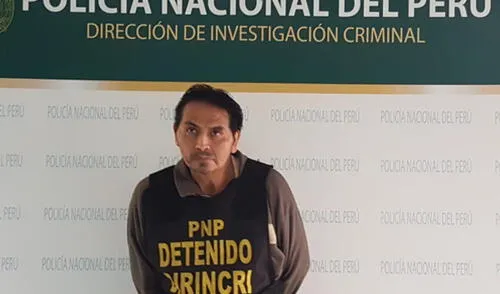 Sujeto fue capturado en Villa María del Triunfo elpopular.pe