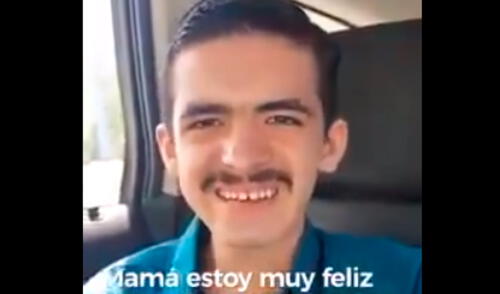 Joven con discapacidad protagonizó emotivo video elpopular.pe
