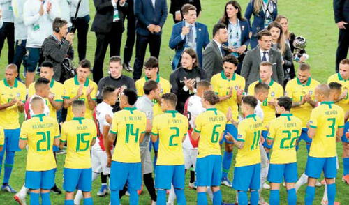 Brasil aplaudió a la Selección peruana por el esfuerzo demostrado en el campeonato elpopular.pe