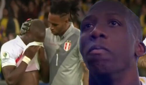 Luis Advíncula se mostró bastante afligido tras la derrota de Perú ante Brasil elpopular.pe