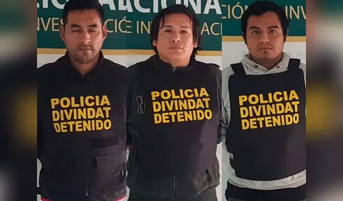 Los efectivos capturaron a los implicados con material que constataba su delito elpopular.pe