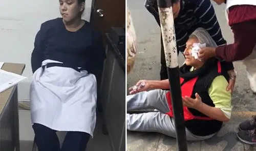 Denuncia agresión de vendedora venezolana a mujer de la tercera edad elpopular.pe