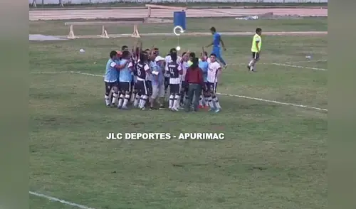 Alianza Antabamba pese a caer 1-0 ante DEA clasificó a los cuartos de final en Apurímac. FOTO: JLC Deportes- Apurímac elpopular.pe