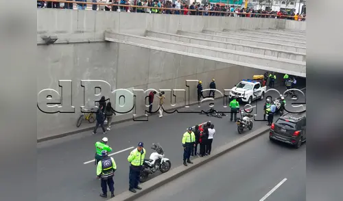 Los Bomberos respondieron a la alarma alrededor de las 3:10 de la tarde elpopular.pe