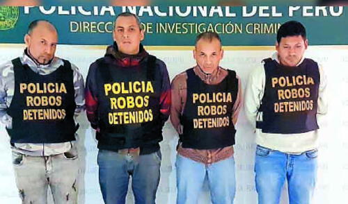 Uno de los detenidos tiene orden de captura vigente elpopular.pe
