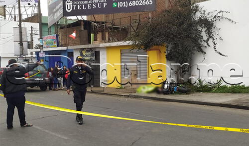 Accidente en San Juan de Lurigancho dejó un joven fallecido elpopular.pe