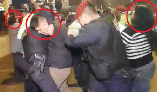 Agreden a policías por intervenir a familia en estado de ebriedad elpopular.pe