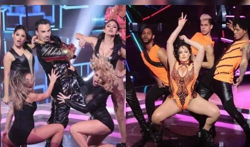 Ambos famosos demostraron que tienen talento en el baile elpopular.pe
