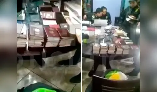 Los efectivos ingresaron de madrugada en medio del operativo elpopular.pe